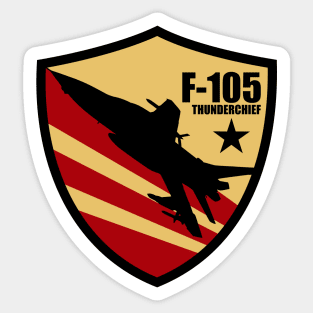 F-105 Thunderchief Vietnam Sticker
